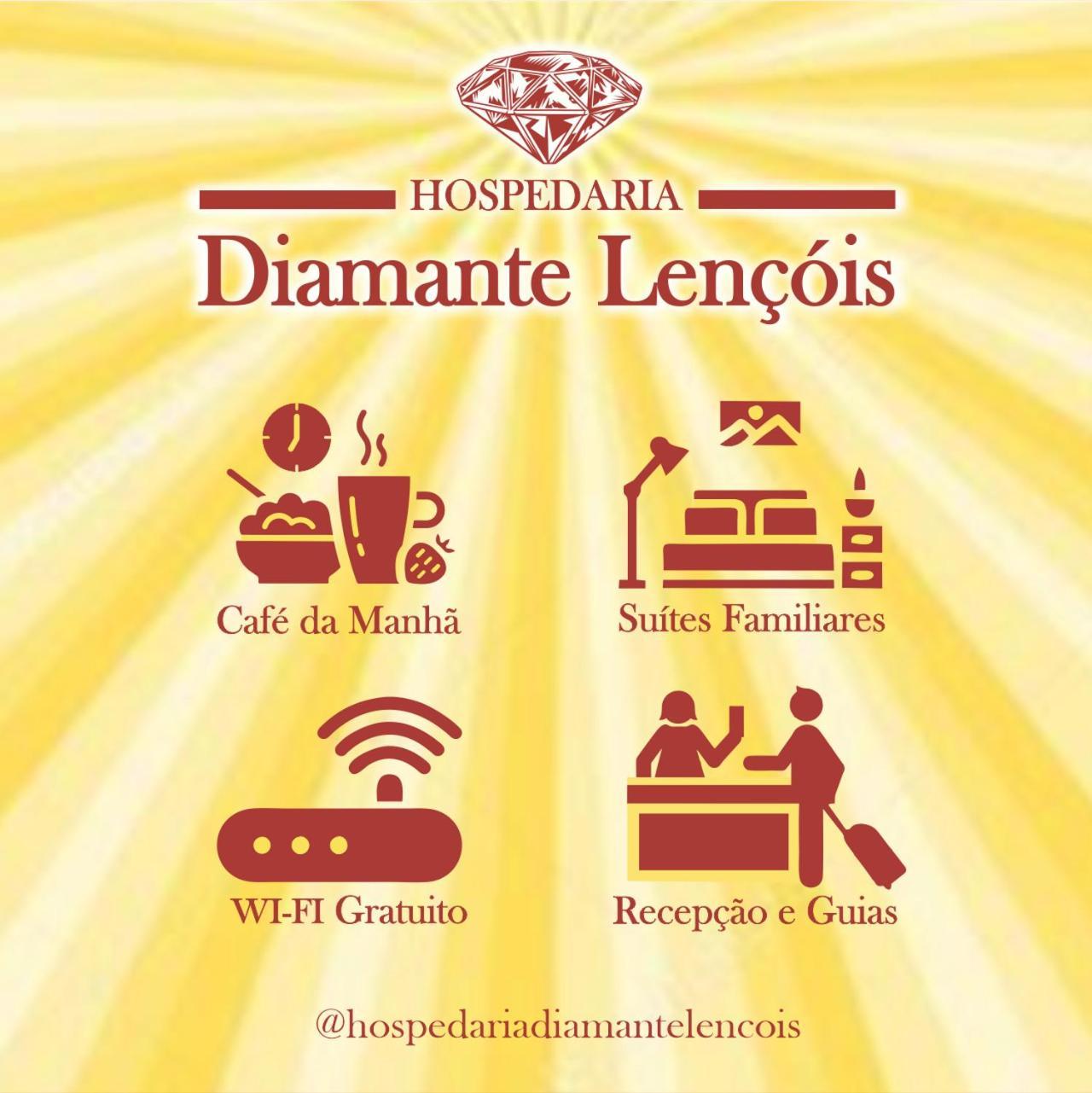 Hospedaria Diamante Lencois Ngoại thất bức ảnh